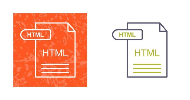 HTML Vector Icon