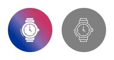 icono de vector de reloj de pulsera