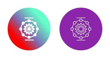Automated Process Vector Icon