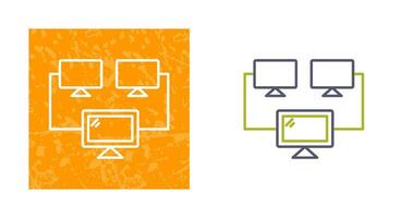 Connected Systems Vector Icon