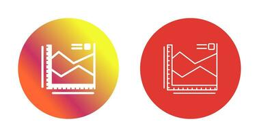 Spline Chart Vector Icon