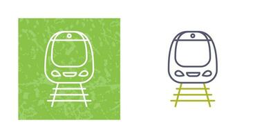 icono de vector de tren