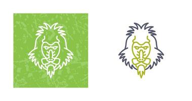 Mandrill Vector Icon