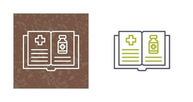 Medical Book Vector Icon