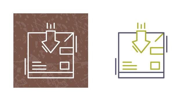 icono de vector de retorno