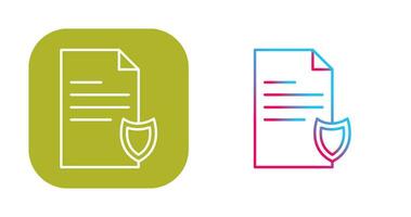 Private Document Vector Icon