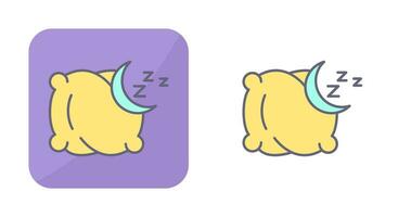 icono de vector de almohada