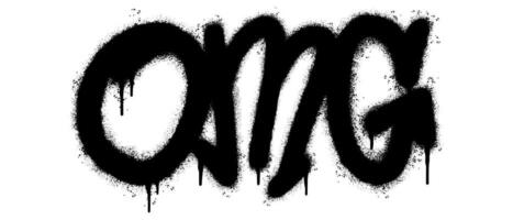 Spray Painted Graffiti heroes Word Sprayed isolated with a white background. graffiti font heroes with over spray in black over white. vector