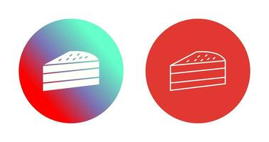 Cake Slice Vector Icon