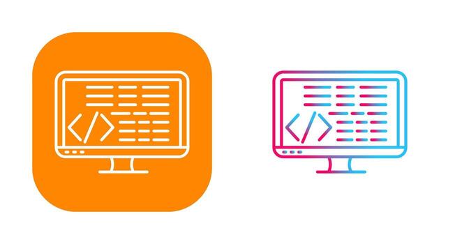 Coding Vector Icon