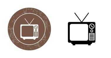 Television Broadcast Vector Icon