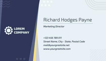 Modern Business Card template