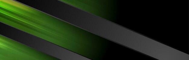 Dark green and black abstract striped background vector