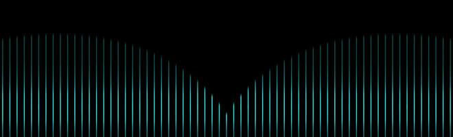 Blue glowing neon lines geometry background vector