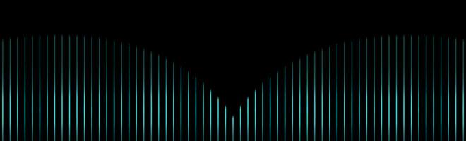 Blue glowing neon lines geometry background vector