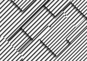 Abstract minimal background with black and white stripes vector