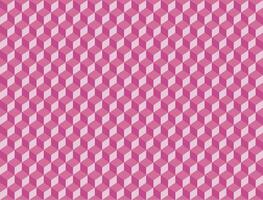 Cute pink background made of cubes. Graphic texture. Vector illustration