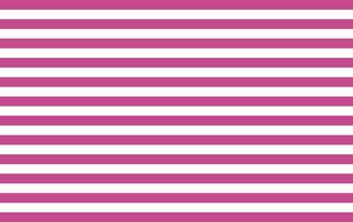 Classic pink and white striped wallpaper background. Horizontal stripe pattern.Vector illustration. vector