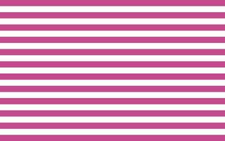 Classic pink and white striped wallpaper background. Horizontal stripe pattern.Vector illustration. vector