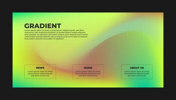 resumen color degradado moderno borroso antecedentes y película grano textura modelo con un elegante vector