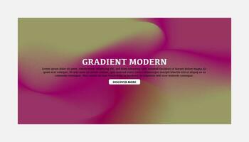 Abstract color gradient modern blurred background and film grain texture template with an elegant vector