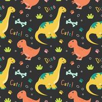 Smile Seamless Pattern Design Illustration with Smiling Character and Happiness Face in Template Hand Drawn Flat Cartoon vector