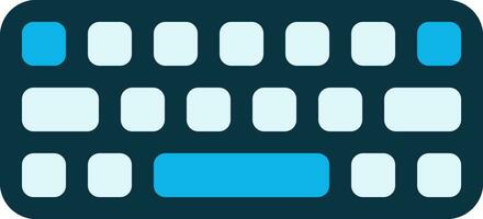 teclado icono o símbolo bueno utilizar para usted diseño web , ux ui diseño vector