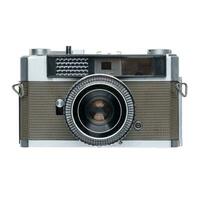 vintage old film camera isolated photo