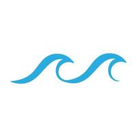 Waves icon vector. Wave illustration sign. ocean symbol. water logo. vector