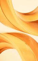 Abstract curve geometries background, 3d rendering. photo