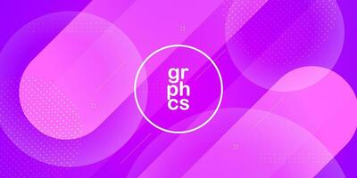 Dynamic abstract pink and purple gradient illustration geometric background with simple pattern. Cool and bright design. Eps10 vector