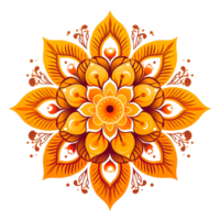 Beautiful Hindu Mandala Ai Generative png