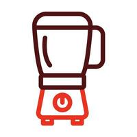 Blender Vector Thick Line Two Color Icons For Personal And Commercial Use.