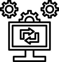 Software Configuration Vector Icon Design