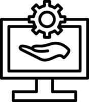 Software Support Vector Icon Design