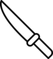 Knife Vector Icon Design