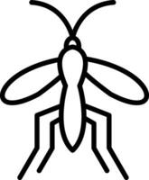 Mosquito Vector Icon Design