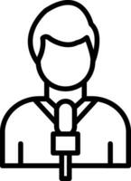 Journalism Vector Icon Design