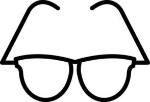 diseño de icono de vector de gafas