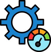 Performance Optimization Vector Icon Design