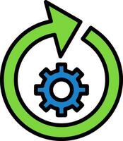Recovery Process Vector Icon Design