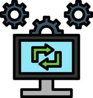 Software Configuration Vector Icon Design