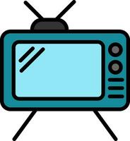 Television Vector Icon Design