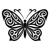 mariposa céltico nudo vector