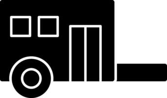 Caravan Vector Icon Design