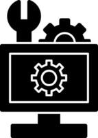 Hardware Troubleshooting Vector Icon Design