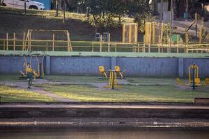 public health gym in park photo