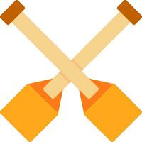 Oar Vector Icon Design