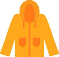 impermeable vector icono diseño