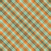 Tartan plaid pattern with texture and coffee color. vector